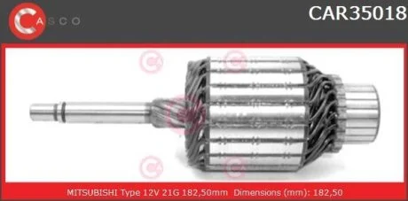Якір стартера CASCO CAR35018AS