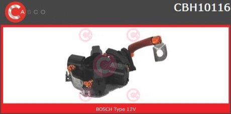Кронштейн, вугільні щітки CASCO CBH10116AS