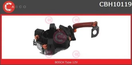 Кронштейн, вугільні щітки CASCO CBH10119AS
