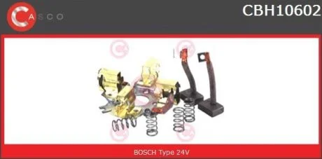 Кронштейн, вугільні щітки CASCO CBH10602AS