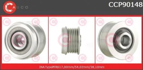 Шків, генератор CASCO CCP90148GS