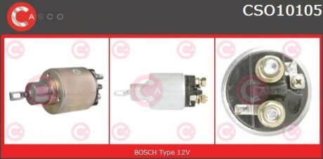 Магнітний перемикач, стартер CASCO CSO10105AS