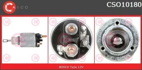 Магнітний перемикач, стартер CASCO CSO10180AS
