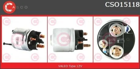 Магнітний перемикач, стартер CASCO CSO15118AS