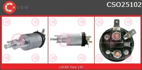 Магнітний перемикач, стартер CASCO CSO25102AS
