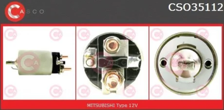Тягове реле, стартер CASCO CSO35112AS