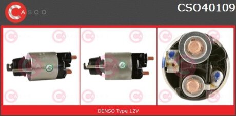 Магнітний перемикач, стартер CASCO CSO40109AS
