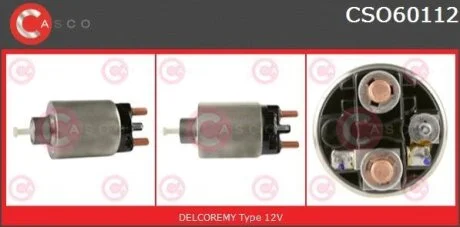 Магнітний перемикач, стартер CASCO CSO60112AS