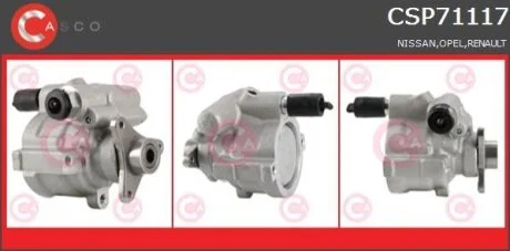 Гідравлічний насос, механізм рульового керування CASCO CSP71117AS