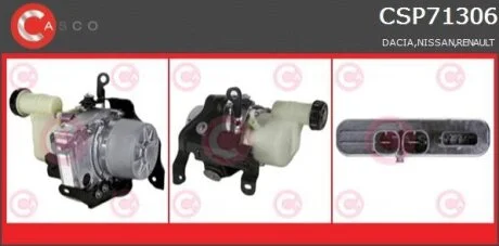 Гідравлічний насос, механізм рульового керування CASCO CSP71306GS