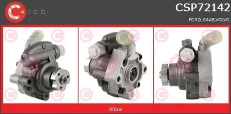 Гідравлічний насос, механізм рульового керування CASCO CSP72142AS