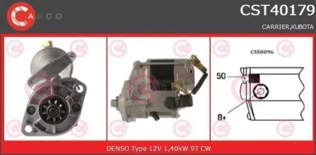 Стартер CASCO CST40179AS