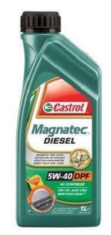Олива моторна 5W-40 1L MAGNATEC DIESEL DPF =15F90C GM DEXOS 2,MB 229.31,VW 505.01/505.00,FIAT 9.555 CASTROL 1502B8