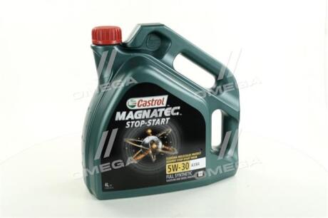 Олива мот 5W30 4L Magnatec STOP-START A3 =15F67E ACEA A3/B4,API SL/CF,RN 0700/0710, MB 226.5/229.3 CASTROL 15C94E