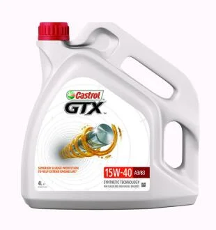 Олива для двигуна CASTROL GTX 15W40 4L