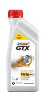 Олива для двигуна CASTROL GTX 5W30 RN17 1L