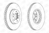 Гальмівний диск передній BMW X3, X5 CHAMPION 562134CH-1 (фото 1)