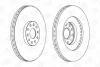 Гальмівний диск передній VW EOS, Golf / Skoda Superb / Audi A3 / Seat Leon CHAMPION 562239CH-1 (фото 1)