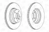 Гальмівний диск передній BMW 1-Series, 3-Series, X1 CHAMPION 562395CH1 (фото 1)
