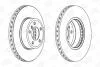 Диск гальмівний передній Bmw 5 (E60) (01-10), 5 Touring (E61) (04-10) (562397CH-1) CHAMPION 562397CH1 (фото 1)