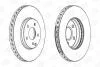 Гальмівний диск передній Mercedes E-Class (W211, S211) (2003->) CHAMPION 563056CH-1 (фото 1)
