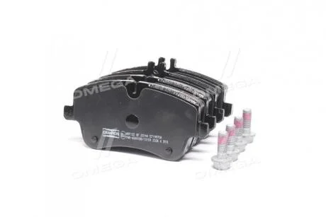 Колодки гальмівні дискові CHAMPION 571987