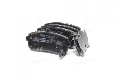 Гальмівні колодки задні Hyundai Accent III, i30, Sonata V, VI / KIA Ceed, Cerato II, Rio II CHAMPION 572590