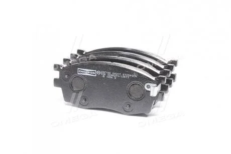 Тормозные колодки диск. CHAMPION 572593