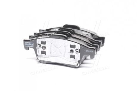 Гальмівні колодки задні Ford Focus, Transit, Connect / Nissan Primera / Renault Espace, Laguna CHAMPION 573018