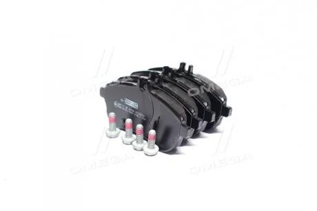 Гальмівні колодки передні Mercedes C-Class, E-Class, SLK CHAMPION 573257