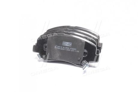 Гальмівні колодки передні KIA Rio, Cerato, Carens / Hyundai Accent, I20, Elantra, Solaris CHAMPION 573368