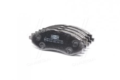 Гальмівні колодки передні Hyundai Trajet / Chevrolet Astra, Vectra, Zafira / Daewoo Lanos, Nubira CHAMPION 573718