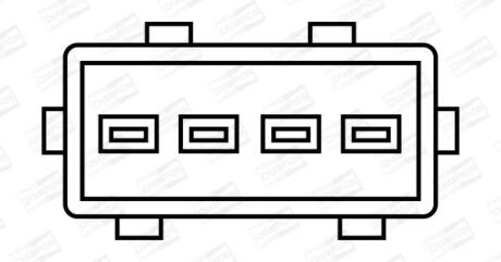 Котушка запалювання RENAULT Safrane2,5i 96-00 VOLVO 2,0-2,5: 850/C70/S70/V70 CHAMPION BAEA037E