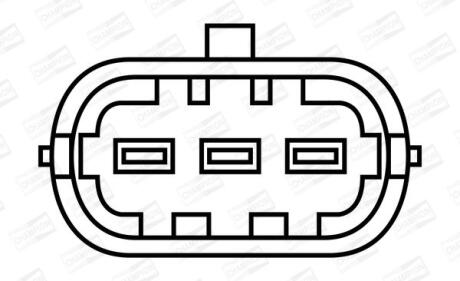 Котушка запалювання MERCEDES-BENZ C-CLASS/CLK/SLK CHAMPION BAEA041
