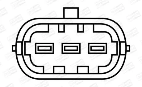 Котушка запалювання MERCEDES-BENZ C-CLASS/CLK/SLK CHAMPION BAEA041