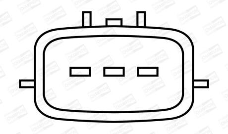 Котушка запалювання NISSAN NOTE/NV200/QASHQAI/TIDA/X-TRAIL / RENAULT CLIO/LAGUNA CHAMPION BAEA056E