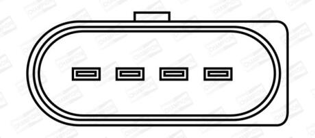 Котушка запалювання SEAT IBIZA/ SKODA FABIA / VW POLO/FOX CHAMPION BAEA059E