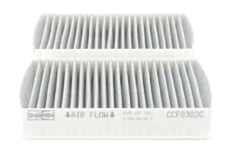 FIAT фільтр салону вугілля! 2шт. Alfa Romeo 147,156 CHAMPION CCF0302C