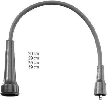 Комплект проводів запалювання CHAMPION CLS039