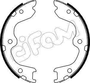 NISSAN Комплект барабанних колодок TEANA I (J31) 2.0 04-08, INFINITI QX50 I 37 AWD 15- CIFAM 153294