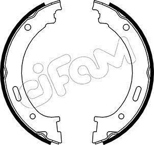 JEEP гальм.колод.барабанні Grand Cherokee -10 CIFAM 153361