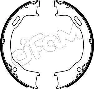 JEEP Гальмівні колодки барабанні Cherokee 2.4-3.7 01- CIFAM 153364