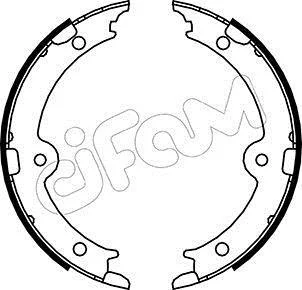 LEXUS Комплект барабанних колодок GS (_S19_) 300 (GRS190_) 05-11, TOYOTA CROWN (_S21_) 2.5 (GRS210) 12- CIFAM 153449
