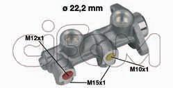 OPEL головний гальмівний циліндр D20,64mm ASTRA/VECTRA 1,4-1,8/1,7D 91-/COR CIFAM 202189