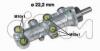 CITROEN Главный тормозной цилиндр JUMPER 1.9D 22.22 CIFAM 202241 (фото 1)