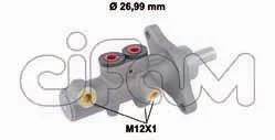 Головний гальмівний циліндр T5 02-/Cayenne 07-(D1=26,99mm)(ATE) CIFAM 202-832