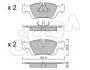 BMW гальмівні колодки передн.E36/46 CIFAM 8221240 (фото 1)