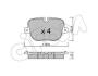 LAND ROVER гальмівні колодки задн. RANGE ROVER Sport 09- CIFAM 8228370 (фото 1)