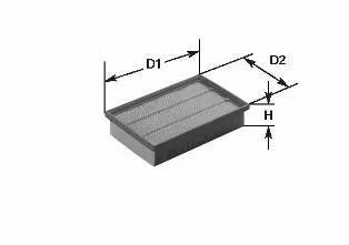 Фільтр повітряний CLEAN FILTERS MA 446