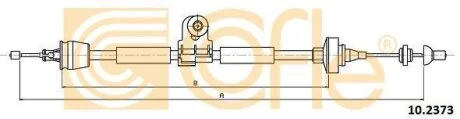 Трос сцепления Twingo2 D4F COFLE 10.2373